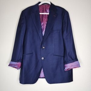 Indochino Blue & Iridescent 3 Piece Suite